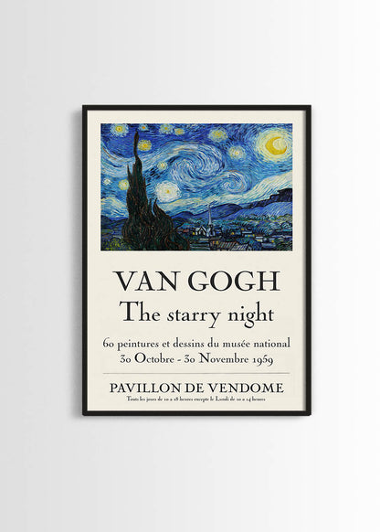 Vincent Van Gogh poster starry night