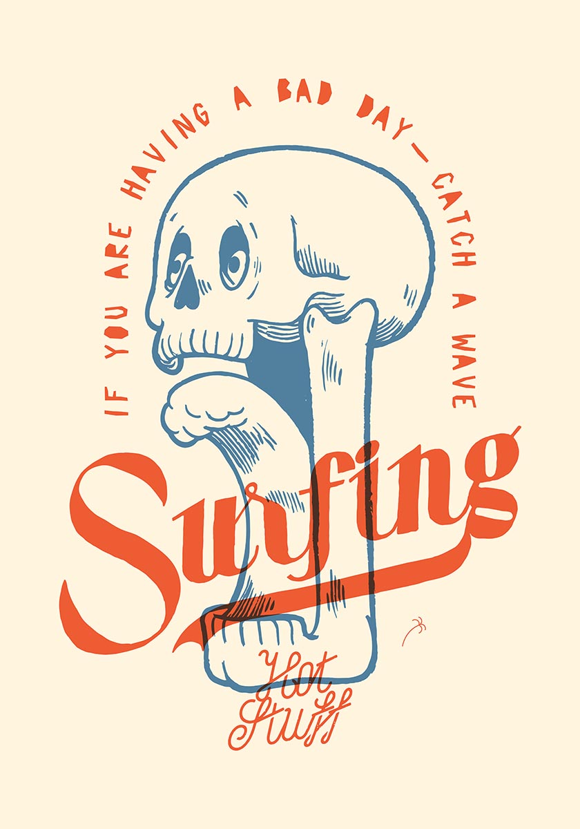 surfing poster