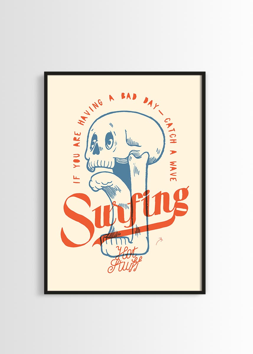 surfing poster