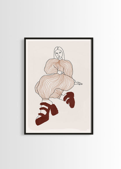 Fashion girl I poster