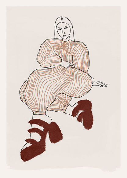 Fashion girl I poster